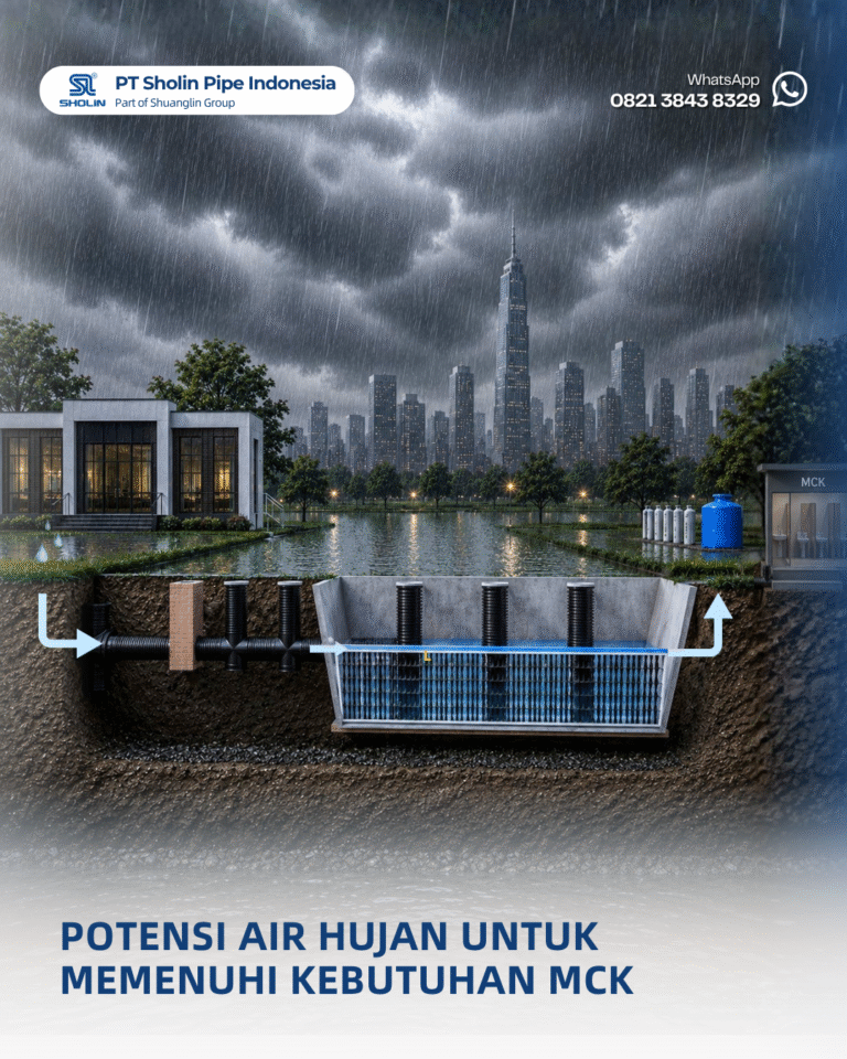 Air Hujan Bukan Sekadar Air Buangan, Ini Potensinya untuk Memenuhi Kebutuhan MCK 