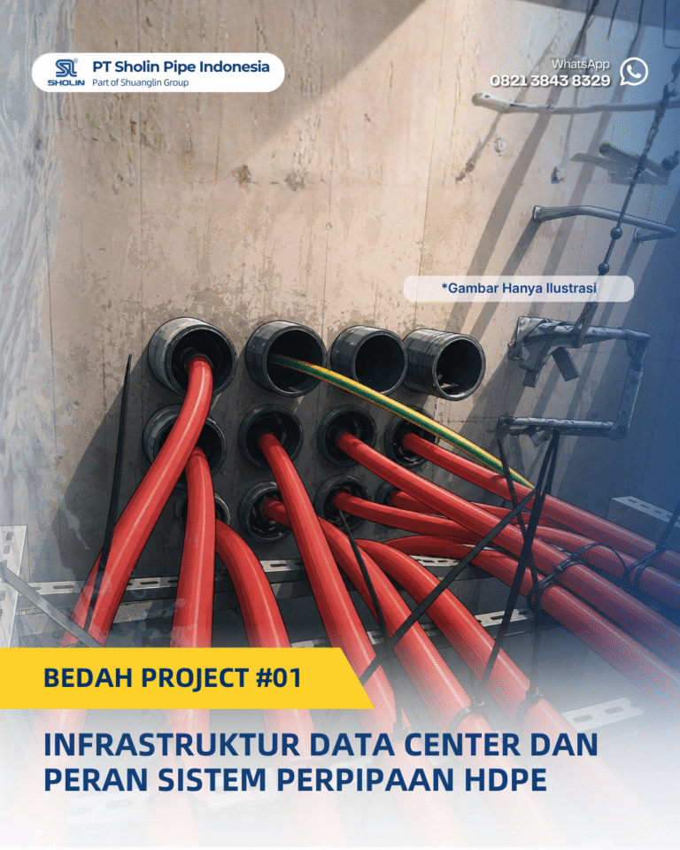 Bedah Project #01: Infrastruktur Data Center dan Peran Sistem Perpipaan HDPE