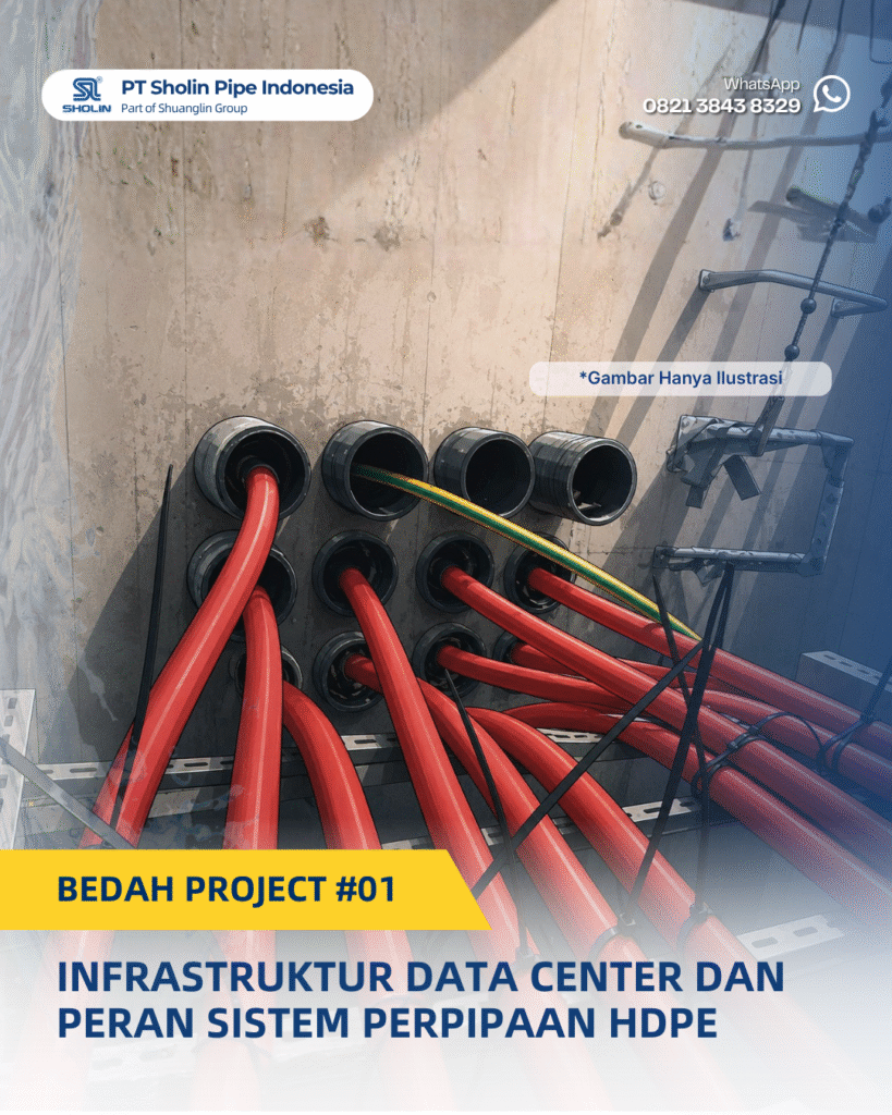 Bedah Project #01: Infrastruktur Data Center dan Peran Sistem Perpipaan HDPE
