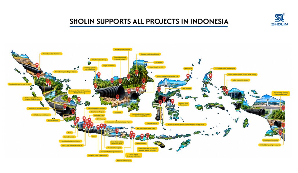 INDONESIA MAP SHOLIN PROJECT